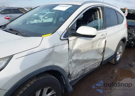 2015 Honda Cr-V Ex-L из США, поврежденный, VIN 5J6RM4H7XFL025736
